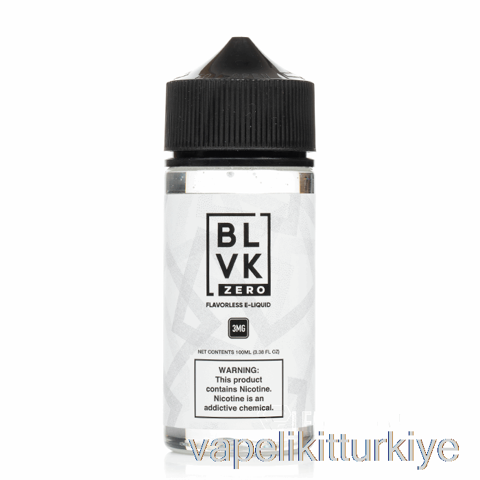 Vape Likit Tatsız - Blvk - 100ml 0mg